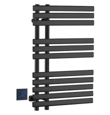 Полотенцесушитель электрический Boheme Venturo 50х11.8х80 см черный 723-B