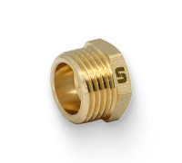 Футорка редукционная General Fittings НВ 1/2 x 1/4 латунь 604G2001