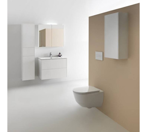 Тумба с раковиной Laufen Pro S 100x50x61 см 1 отверстие 2 ящика белый матовый 8.6496.2.260.104.1