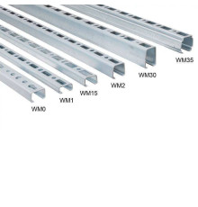 Профиль монтажный Walraven BIS RapidRail WM15 30х20х1.75 мм 2 м оцинкованный 6505015R