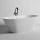 Ванна отдельностоящая Salini Mona 180х80х59.5 см S-Sense белый глянцевый 102911G