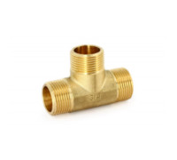 Тройник STOUT 3/4 НР латунный SFT-0017-343434