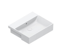 Раковина Catalano Zero 55x47 см полувстраиваемая без отверстия белый глянцевый 0126550001