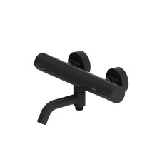 Смеситель для ванны и душа Damixa Scandinavian Pure с термостатом матовый черный 363000300