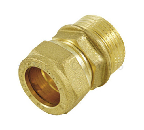 Муфта переходная латунная Tiemme 15x3/4 НР 1100023