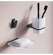 Набор аксессуаров для ванной комнаты AM.PM Inspire V2.0 черный AK50B1003B