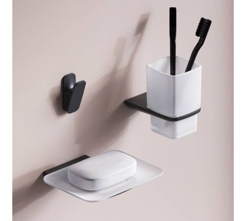 Набор аксессуаров для ванной комнаты AM.PM Inspire V2.0 черный AK50B1003B
