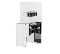 Смеситель для душа встраиваемый Plumberia Selection TAG на 2 выхода хром INT0036CR/TG1001CR