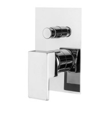 Смеситель для душа встраиваемый Plumberia Selection TAG на 2 выхода хром INT0036CR/TG1001CR