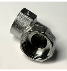 Угол редукционный ВВ General Fittings 3/4х1/2 хромированный 636C3201