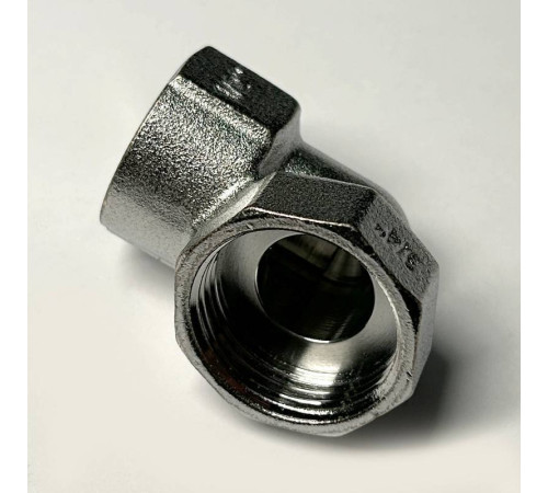 Угол редукционный ВВ General Fittings 3/4х1/2 хромированный 636C3201