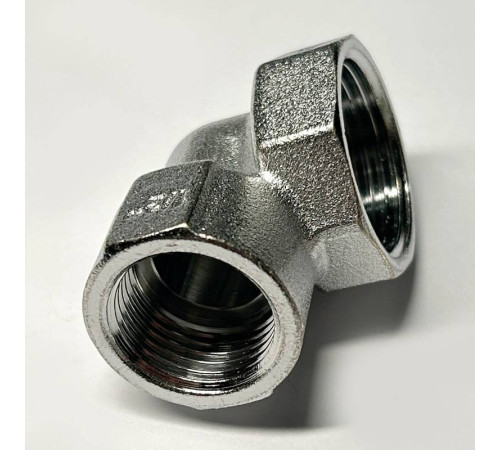 Угол редукционный ВВ General Fittings 3/4х1/2 хромированный 636C3201