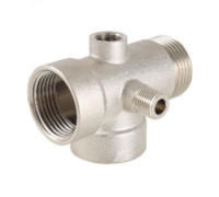 Узел пятивыводной НВВНВ 1 x 1 x 1 х 1/4 х 1/4, l = 82 мм, никелированный