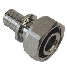 Переходник REHAU RAUTITAN НГ 16-3/4 евроконус никелированная латунь 11096091001