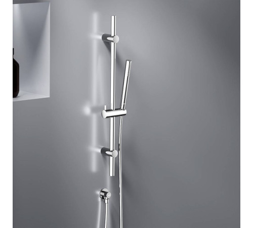 Встраиваемая душевая система Damixa Scandinavian Pure со смесителем и штангой 936530000