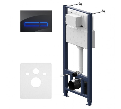 Инсталляция для подвесного унитаза AM.PM Pro с сенсорной клавишей Touchless Pro I012704.50A38