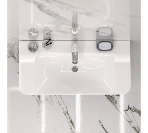 Тумба под раковину подвесная 100 см AM.PM Sensation светло-голубой M30FHX1002BG