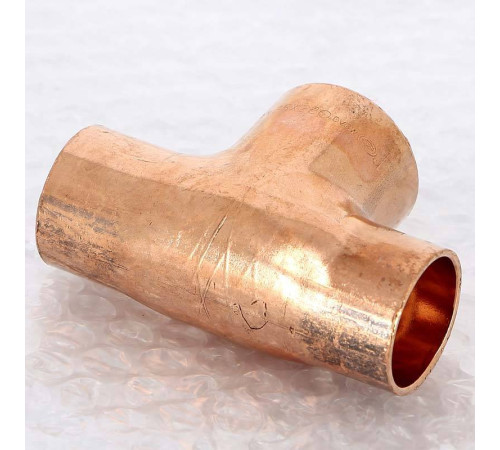 Тройник медный Viega под пайку 28х35х28 мм 115760