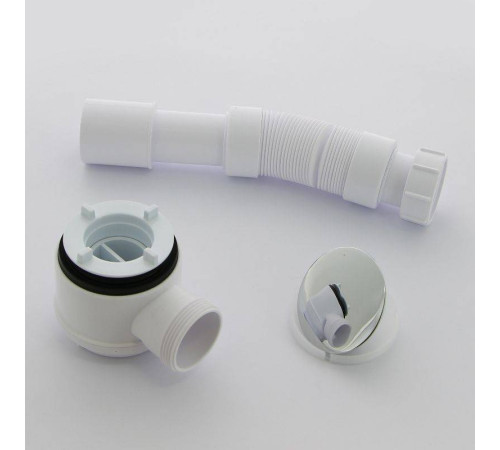 Сифон для поддона McAlpine бутылочный раздвижной 300-500 мм высота 65 мм выход 40/50 мм MRS5C-SLF-65