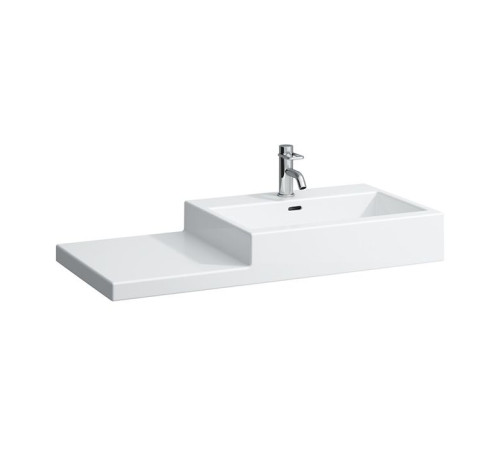Раковина Laufen Living City 100х46х14 см 1 отверстие белая 8.1843.1.000.104.1
