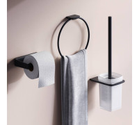 Набор аксессуаров для туалета AM.PM Inspire V2.0 черный AK50T1103B