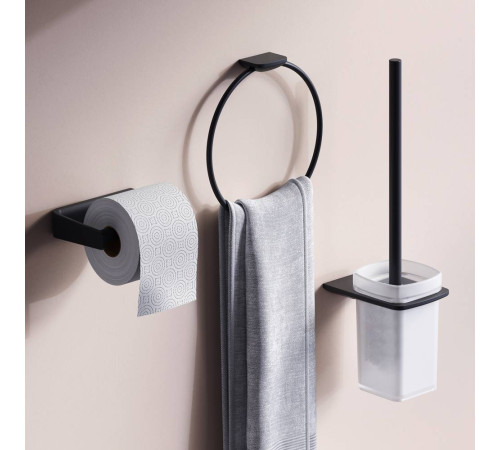 Набор аксессуаров для туалета AM.PM Inspire V2.0 черный AK50T1103B