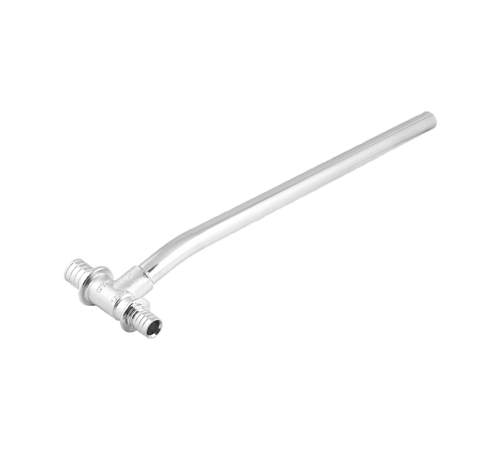 Трубка Т-образная Hoobs для подключения радиаторов 20х2.8-15/250-16х2.2 HB-PEXTL-201516