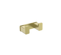 Крючок двойной AQUAme Tivoli AQM7302BG латунный золото шлифованное AQM7302BG