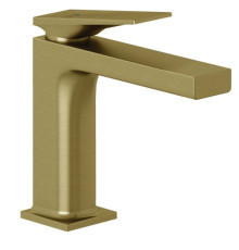 Смеситель для раковины Kludi DECUS однорычажный матовое золото 54282N075