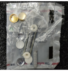 Комплект вертикальных крепежей SIMAS для унитаза и биде золото F90oro