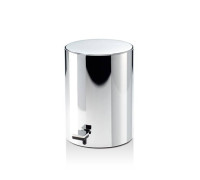 Ведро для мусора Decor Walther TE 50 напольное с педалью хром 0613600