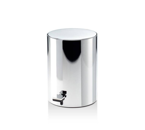 Ведро для мусора Decor Walther TE 50 напольное с педалью хром 0613600