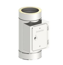 Ревизия дымохода Jeremias DW-eco с прямоугольным лючком и дверкой 150 мм EDW10150