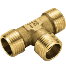 Тройник резьбовой Tiemme 1 x 1 НР x 1 1500216