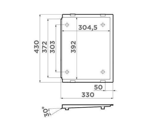 Съемное крыло для мойки Omoikiri RE-01-LG светлое золото 4999017