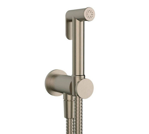 Гигиенический душ Gessi Transparenze настенный Finox Brushed Nickel 14331#149