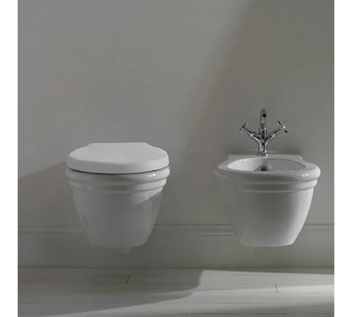 Унитаз подвесной Globo Paestum 57х38 см белый PAS03.BI