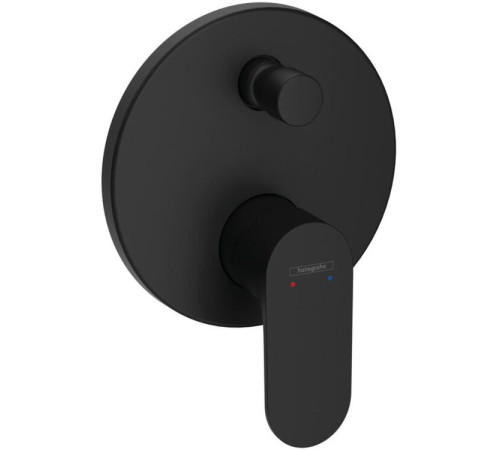 Смеситель для ванны Hansgrohe Rebris S скрытого монтажа для iBox universal матовый черный 72466670
