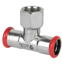 Тройник Sanha Therm 35x1/2x35 мм ВР оцинкованная сталь CF542080408