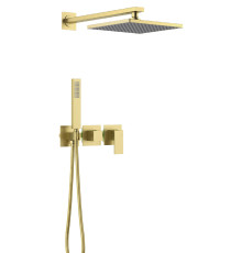 Душевая система встроенная Timo Selene 230 мм золото матовое SX-2169/17SM
