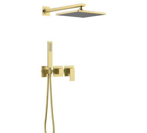 Душевая система встроенная Timo Selene 230 мм золото матовое SX-2169/17SM