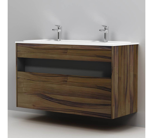 База под раковину AM.PM Func 120 см с нишей и 1 ящиком дуб крафт M8FFUX1201OF