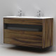 База под раковину AM.PM Func 120 см с нишей и 1 ящиком дуб крафт M8FFUX1201OF