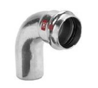 Угол 90° Viega Prestabo из оцинкованной стали 22 мм 558215