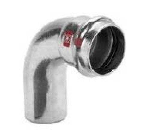 Угол 90° Viega Prestabo из оцинкованной стали 22 мм 558215