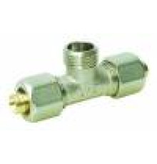 Тройник цанговый APE 733L 1х32 мм НР 733L 1x32