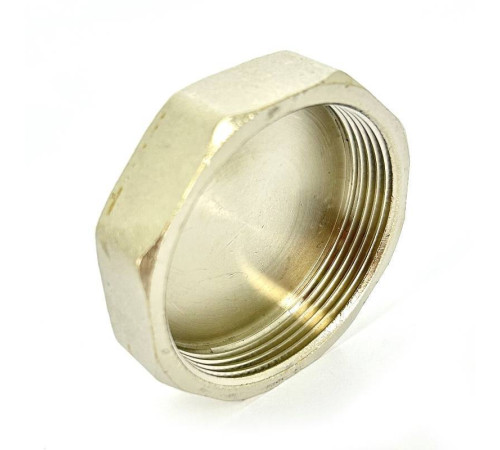 Заглушка латунная LD Pride 2 ВР никелированная 67.504.50