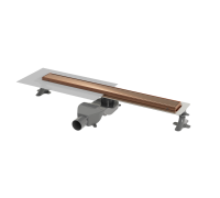 Трап линейный Boheme Premium Linear 80 см матовая медь 982-80-CB