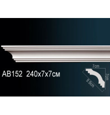 Карниз потолочный Perfect AB152 240x240x2000 мм AB152