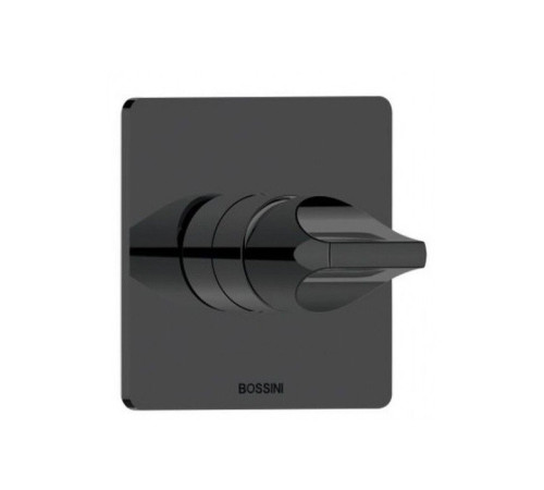 Внешняя часть смесителя BOSSINI Apice на 1 выход черный матовый Z00504.073